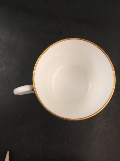 ミントン　カップ＆ソーサー　セレストブルー　1871年製