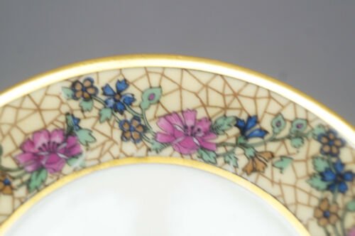 リモージュ　バウオ＆ドッター　アール・ヌーヴォー　デミタスカップ＆ソーサー　4点セット