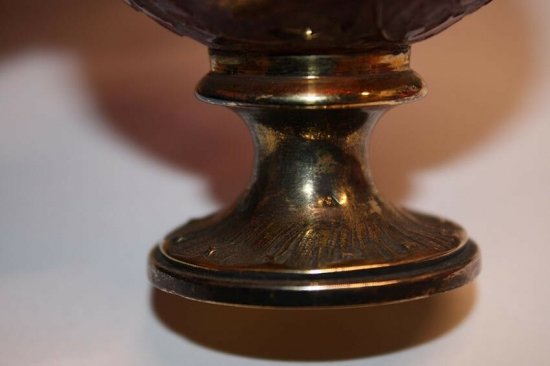 ドーム・ナンシー　丸い花瓶　アールヌーボー　1900年製