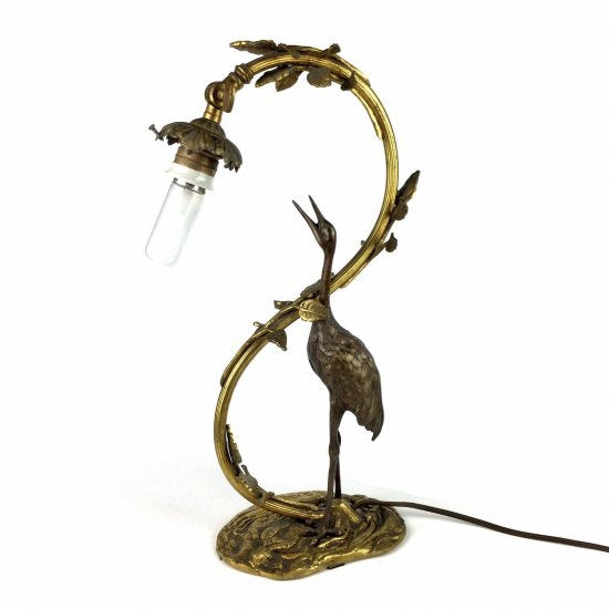 ミューラー兄弟　テーブルランプ　ブリーディングハート　1910年　フランス製