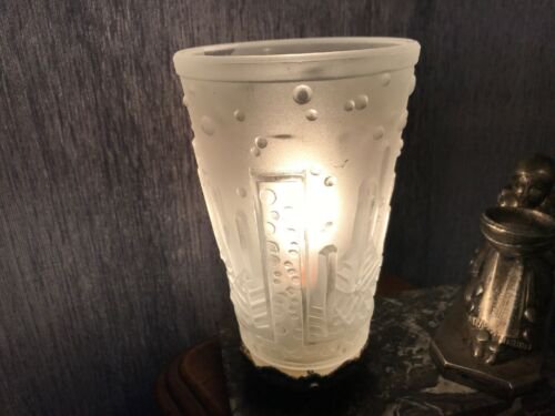 ミューラー兄弟　女性のブロンズ土台　テーブルランプ