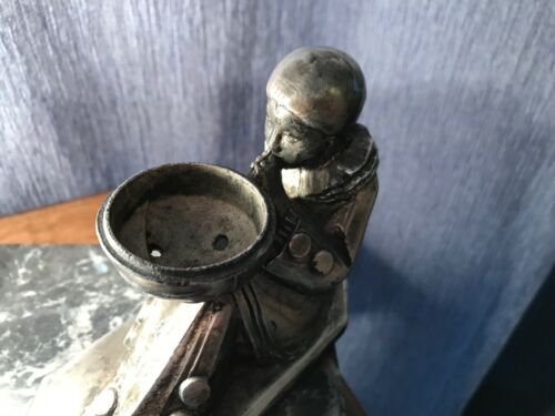 ミューラー兄弟　女性のブロンズ土台　テーブルランプ