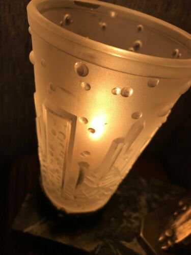 ミューラー兄弟　女性のブロンズ土台　テーブルランプ