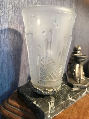 ミューラー兄弟　女性のブロンズ土台　テーブルランプ