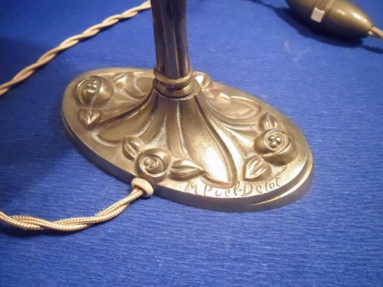 ミューラー兄弟・ルールー　テーブルランプ　サイン入り