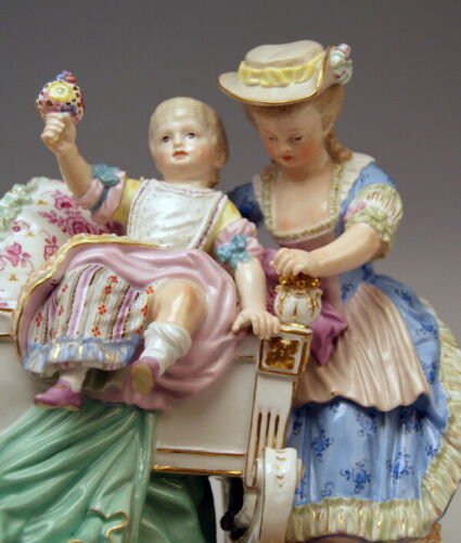 マイセン 人形　子供時代の喜び　アシエ　モデルナンバーE76