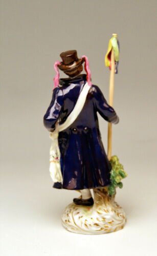 マイセン 人形　伝統衣装　結婚式幹事　モデルナンバーQ190　1890年