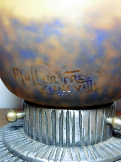 ミューラー兄弟　テーブルランプ　香水ディフューザー付き