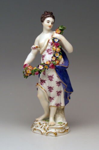 マイセン　人形　春の寓意　モデルナンバーC84　 1900年