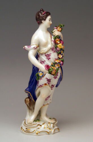 マイセン　人形　春の寓意　モデルナンバーC84　 1900年