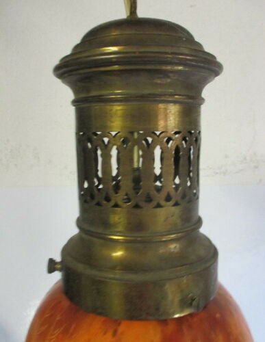 ル・ヴェール・フランカス　シュナイダー兄弟　カメオグラス　ペンダントライト　酸エッチング