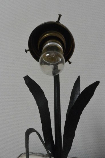 アールデコ　ヒトヨタケのテーブルランプ　シュナイダー兄弟　ル・ヴェール・フランセ