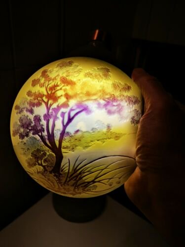 エミールガレ 　ボンボニエール（小物入れ）　作品名　『木の下で 』