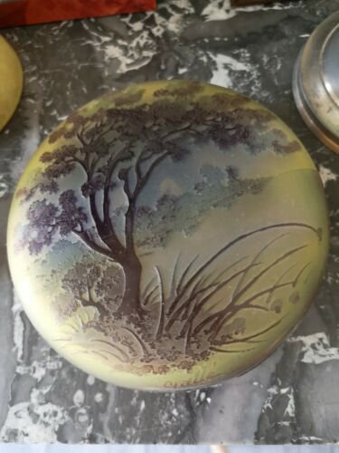 エミールガレ 　ボンボニエール（小物入れ）　作品名　『木の下で 』