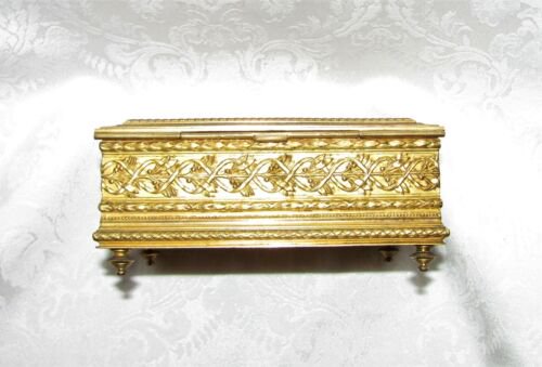 アンティーク　フランス製　リモージュ　エナメル加工　ジュエリーボックス　1880年頃
