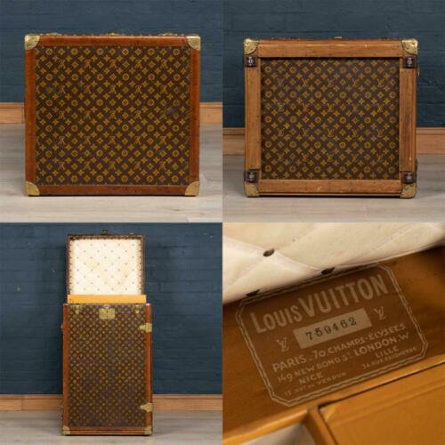 アンティーク　20世紀　ルイヴィトン　マル・セクレテール　トランク　パリ　1920年頃