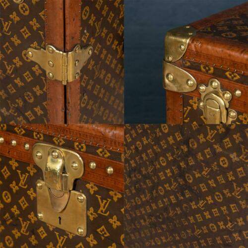 アンティーク　20世紀　ルイヴィトン　マル・セクレテール　トランク　パリ　1920年頃