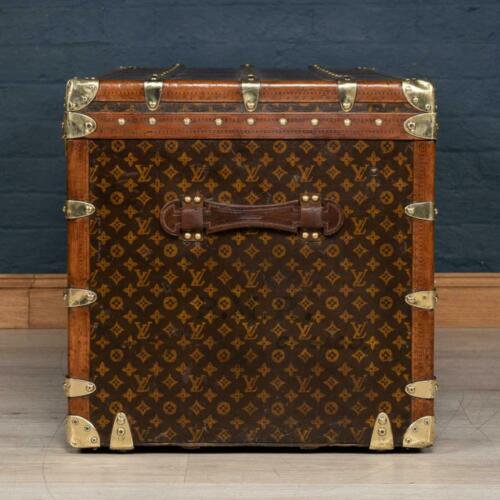 アンティーク　20世紀　ルイヴィトン　クーリエ・トランク　モノグラムキャンバス　パリ　1900年頃