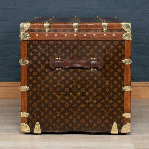アンティーク　20世紀　ルイヴィトン　クーリエ・トランク　モノグラムキャンバス　パリ　1900年頃