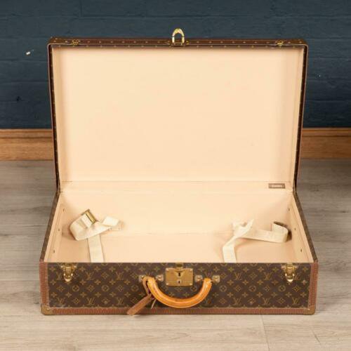 ルイヴィトン　モノグラムキャンバス　スーツケース　パリ　1970年頃