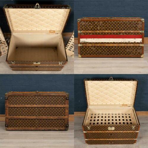 アンティーク　20世紀　ルイヴィトン　クーリエ・トランク　モノグラムキャンバス　パリ　1920年頃