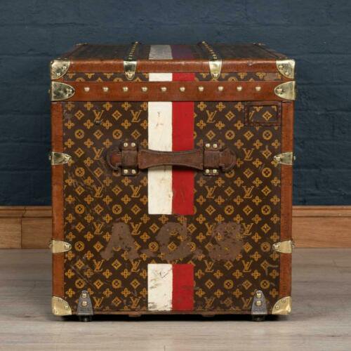 アンティーク　20世紀　ルイヴィトン　クーリエ・トランク　モノグラムキャンバス　パリ　1920年頃