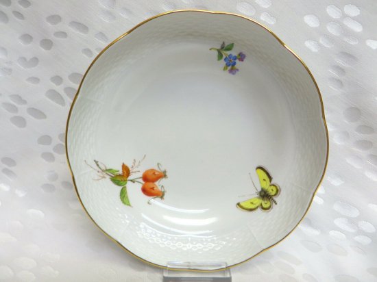 マイセン コーヒーセット　6人用　花・蝶のデザイン