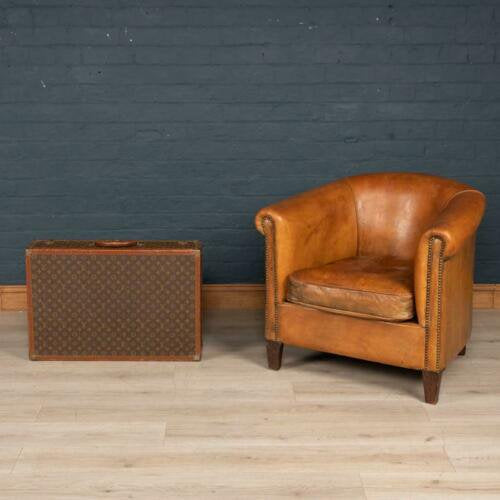 ルイヴィトン　モノグラム　キャンバス　スーツケース　パリ　1970年頃