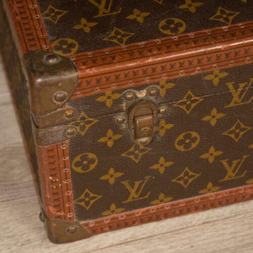 ルイヴィトン　モノグラム　キャンバス　スーツケース　パリ　1970年頃