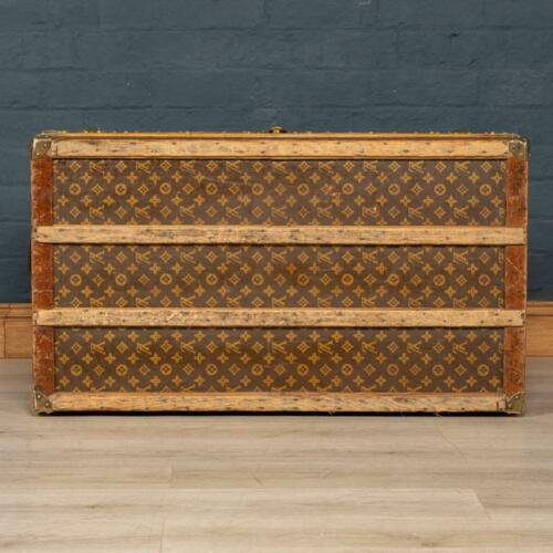 アンティーク　20世紀　ルイヴィトン　キャビン・トランク　モノグラムキャンバス　フランス　1920年頃