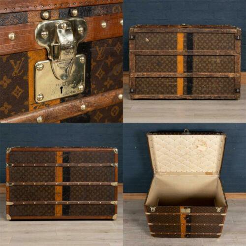 アンティーク　２０世紀　ルイヴィトン　マル・オー　トランク　モノグラムキャンバス　1920年頃