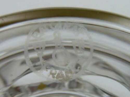 バカラ　エンパイア　キャンディボックス　ボンボニエール　蓋付き　パウダーボックス　ジュエリーボックス　金メッキ　クリスタル