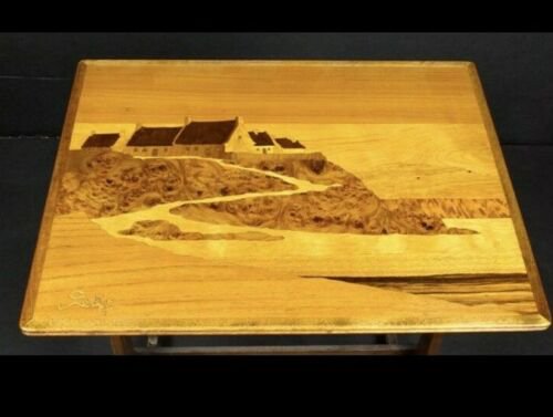 希少　エミールガレ　重ね式　テーブル　４台セット　1900年頃