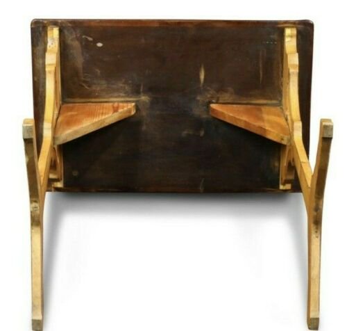 エミールガレ　寄木細工　テーブル　68.5x58.5x38cm　1900年頃