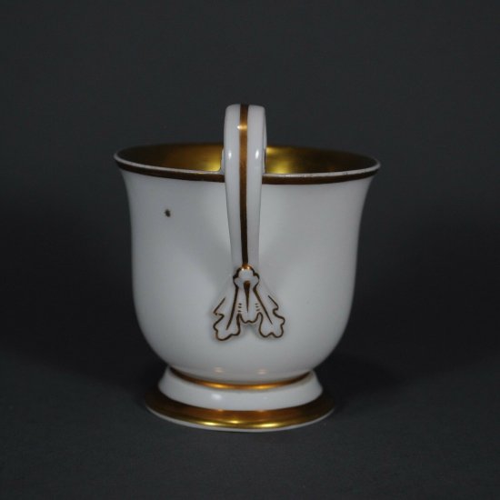 【豪華なマイセン陶磁器】ドレスデンの風景が描かれたカップ＆ソーサー