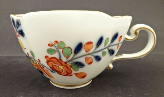 【マイセン・アンティーク】ティーカップ＆ソーサー、柿右衛門様式