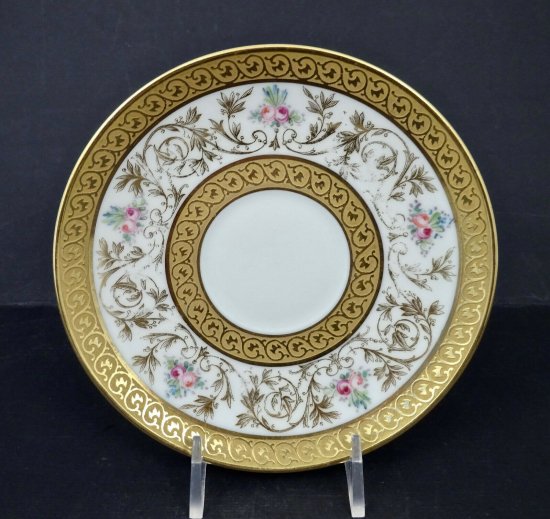 【アンティーク・リモージュ】ウィリアム・ゲランのデミタスカップ＆ソーサー