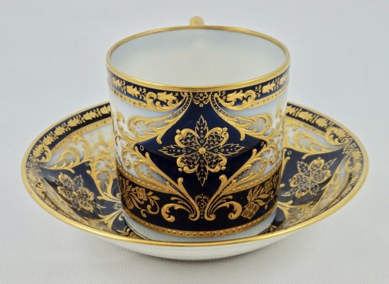 【アンティーク・リモージュ】アビランド製陶所のデミタスカップ＆ソーサー