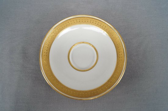 【リモージュ アーレンフェルド社製】金彩が施されたデミタスカップ＆ソーサー4セット