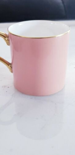 アンティーク　ロイヤルウースター　ピンク　ゴールド　カップとソーサー　手書き絵付け　天使