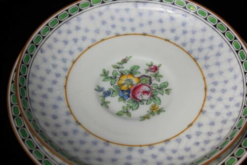 アンティーク  ミントン  トリオ　ティーカップ  ソーサー　プレート　ソールズベリー　1891年頃