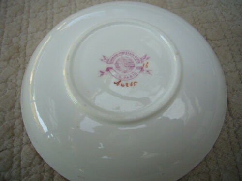 ミントン  カップ　ソーサー　デザート皿　ミントンマーク入り　サルグミーヌ