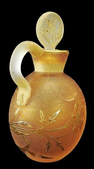 ドームナンシー ドーム兄弟　金彩花飾りの水差し