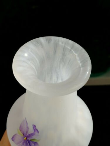 ドームナンシー ドーム兄弟　すみれの花の花瓶　アールヌーヴォー