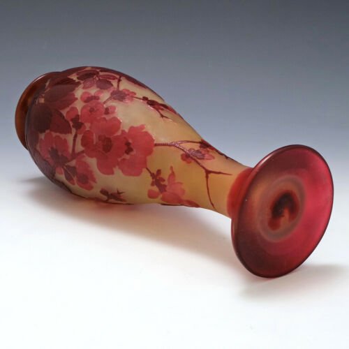 エミール・ガレ　ケシの花の花瓶　1900年頃