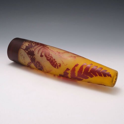 エミール・ガレ  花瓶　水生植物　1900年頃