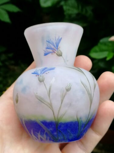 ドームナンシー （ドーム兄弟）矢車菊の花瓶