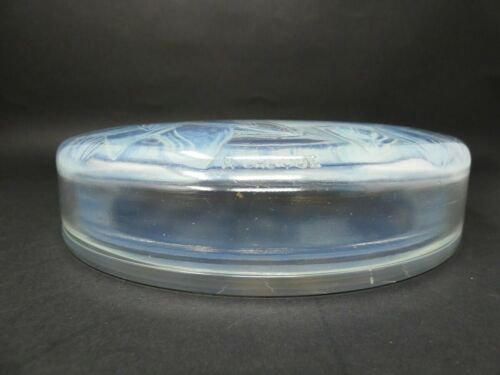 ルネ・ラリック　オパルセントグラス　“3つのダリア”ボックス