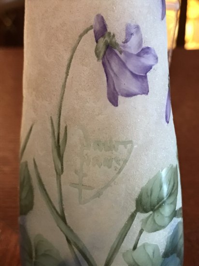 ドーム兄弟（ドームナンシー ）スミレの花の香水瓶