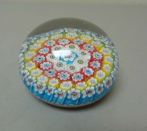 ムラノ　ミルフィオリガラス　ペーパーウェイト